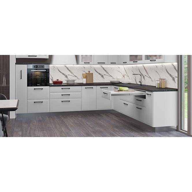 Szafka kuchenna Evia k21-60-2kf/4 pearl grey mat