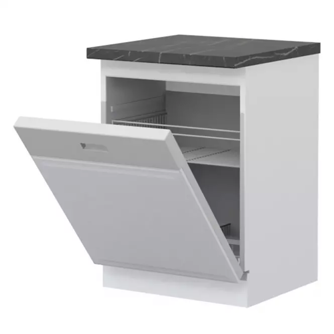 Front kuchenny Evia k60d/4 pearl grey mat