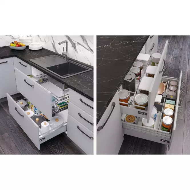 Front kuchenny Evia k60d/4 pearl grey mat,5