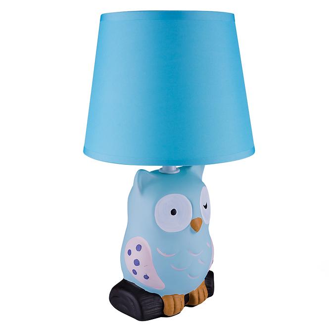 Lampka nocna Owl niebieska VO2165 LB1