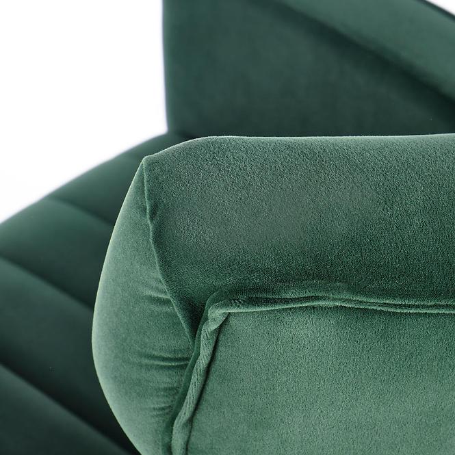 Fotel Vario zielony/złoty