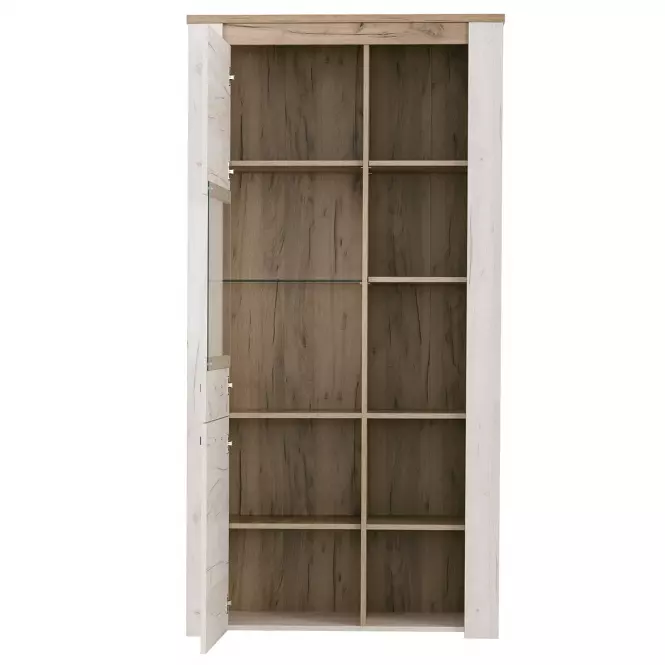 Witryna Kent POP V biały dąb 11008835