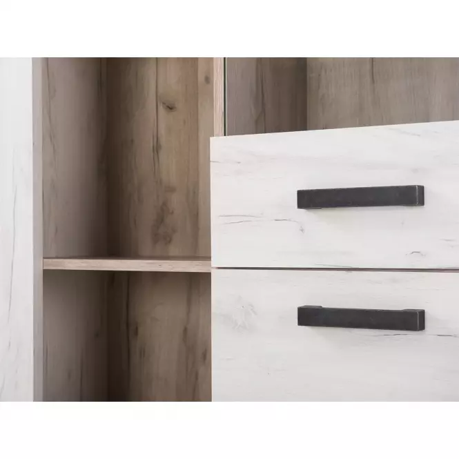 Witryna Kent POP V biały dąb 11008835