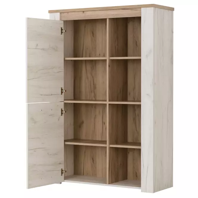 Witryna Kent POP N biały dąb 11008836