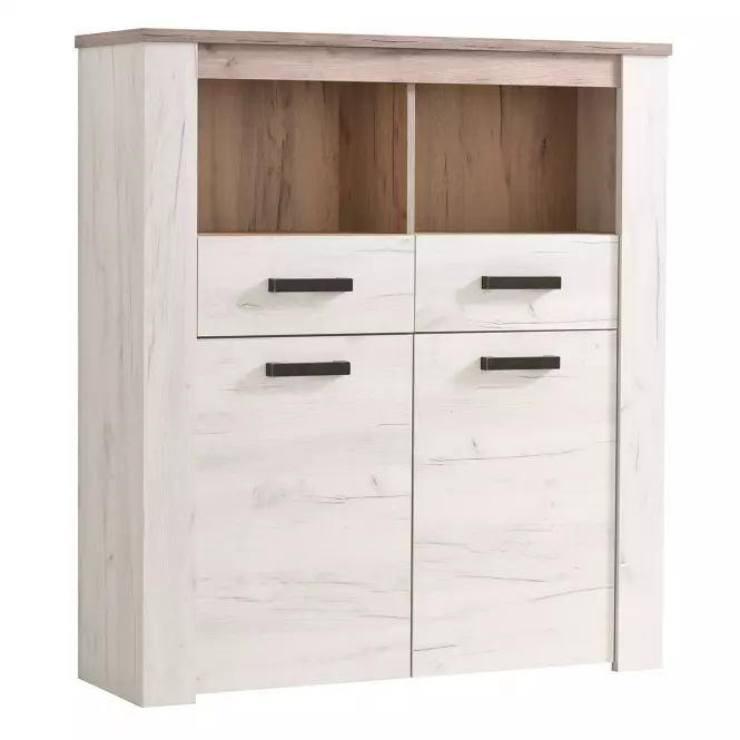 Witryna Kent POP 2F biały dąb 11008837