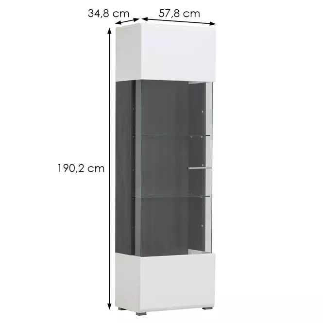 Witryna Enzo 1K biała 11008843