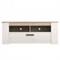 Szafka RTV Kent 120 biały dąb 11008806