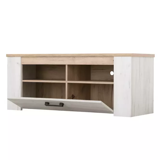 Szafka RTV Kent 120 biały dąb 11008806