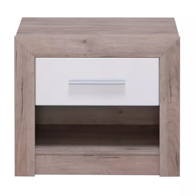 Szafka nocna Astor NO1F szary dąb 11008673