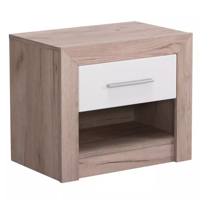 Szafka nocna Astor NO1F szary dąb 11008673