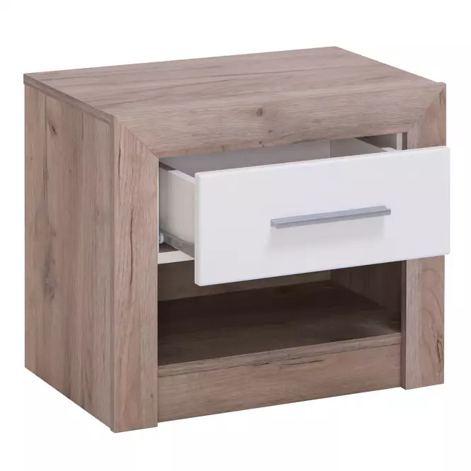 Szafka nocna Astor NO1F szary dąb 11008673