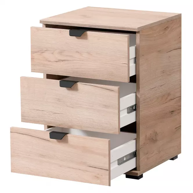 Szafka nocna Duerto 3F szary dąb 11008315