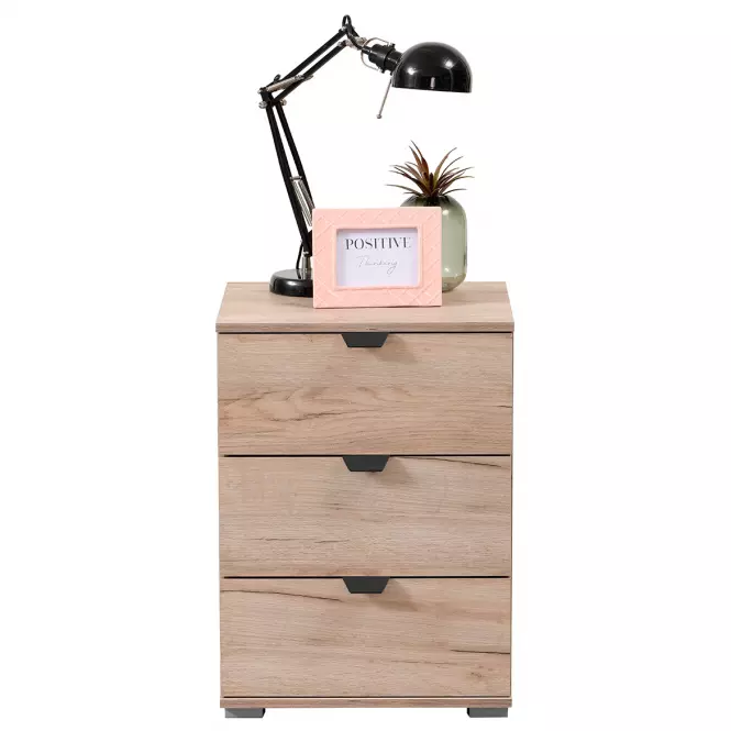 Szafka nocna Duerto 3F szary dąb 11008315