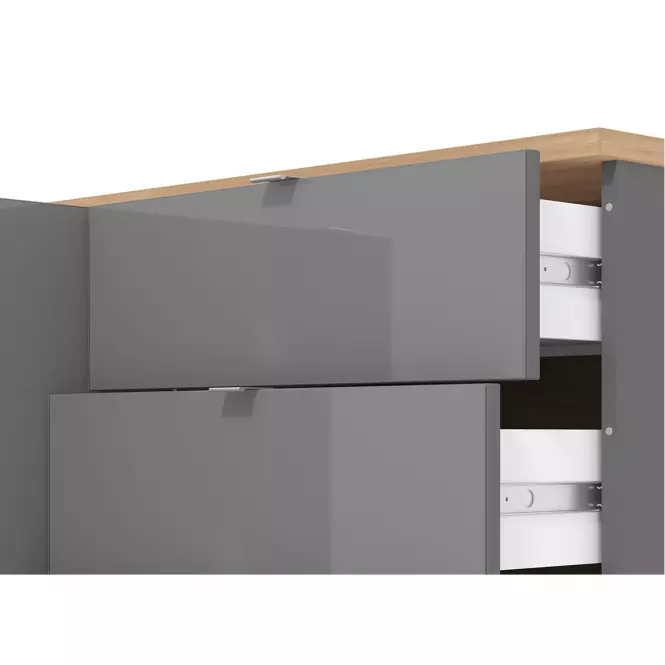 Komoda Andora 3K4F szary 11011389