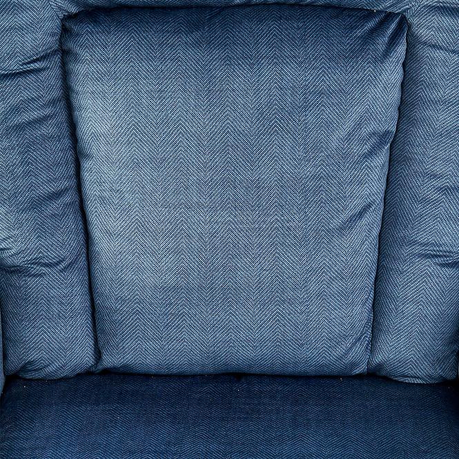 Fotel Bard niebieski