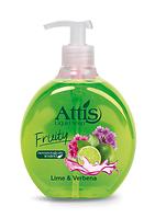 ATTIS FRUITY mydło w płynie lime & verbena 0.5L