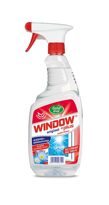 WINDOW PLUS płyn do mycia szyb nanotechnologia 0.75L
