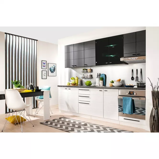 Szafka kuchenna Claudia 60A czarna 11008685