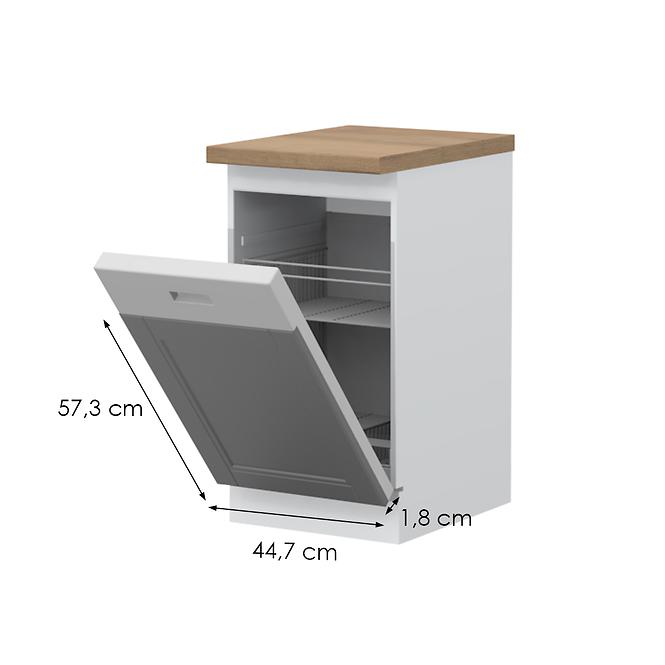 Front kuchenny Tara K45d/4 graphite mat