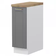 Szafka kuchenna Tara R-30-1k/4 graphite mat Szafka kuchenna Tara R-30-1k/4 graphite mat