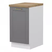 Szafka kuchenna Tara R-45-1k/4 graphite mat Szafka kuchenna Tara R-45-1k/4 graphite mat