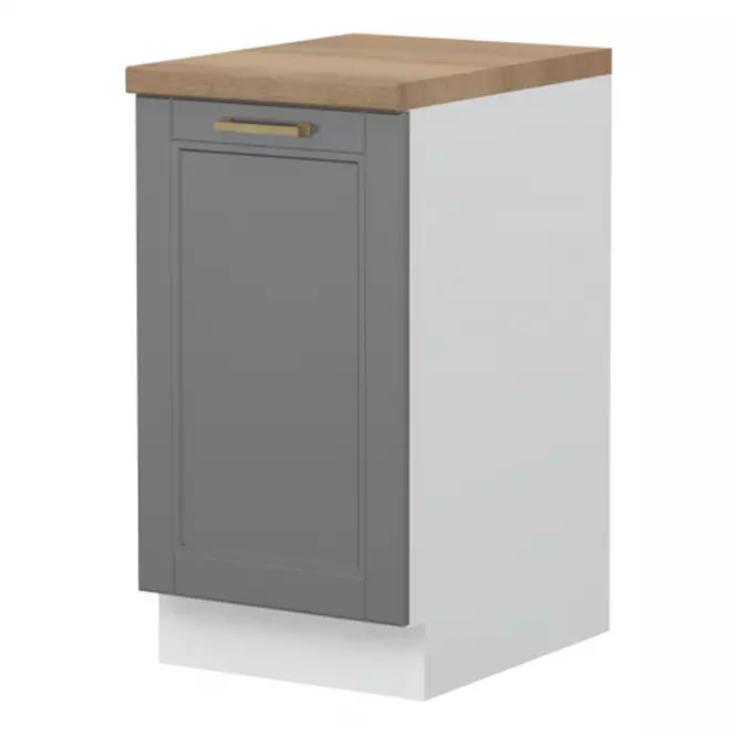 Szafka kuchenna Tara R-45-1k/4 graphite mat