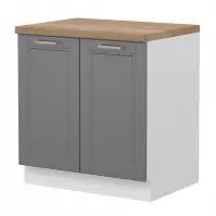 Szafka kuchenna Tara R-80-2k/4 graphite mat Szafka kuchenna Tara R-80-2k/4 graphite mat