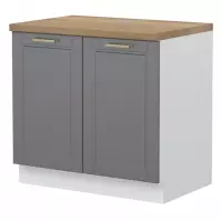 Szafka kuchenna Tara R-90-2k/4 graphite mat