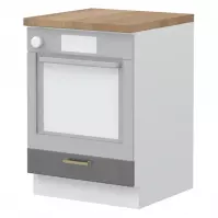Szafka kuchenna Tara R-60-R/4 Korpus graphite mat Szafka kuchenna Tara R-60-R/4 Korpus graphite mat