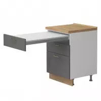 Szafka kuchenna Tara R-60-3fs/4 standard graphite mat Szafka kuchenna Tara R-60-3fs/4 standard graphite mat