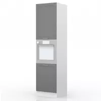 Szafka kuchenna Tara K23-60-2kr/4 graphite mat