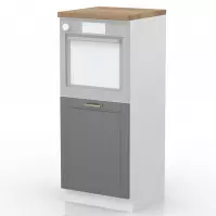 Szafka kuchenna Tara K14-60-1kr/4 graphite mat Szafka kuchenna Tara K14-60-1kr/4 graphite mat