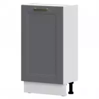 Szafka kuchenna Tara R3-45-1k/4 graphite mat Szafka kuchenna Tara R3-45-1k/4 graphite mat