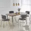 Stół Manchester 180 Mdf/Stal – Orzech/Złoty,10