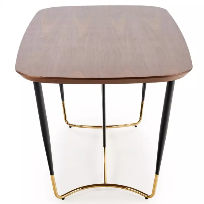 Stół Manchester 180 Mdf/Stal – Orzech/Złoty,6