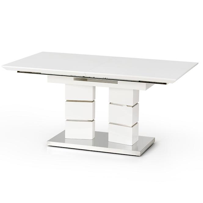 Stół rozkładany Lord 160/200x90cm Mdf/Stal – Biały