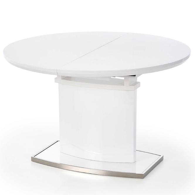 Stół rozkładany Federico 120/160x120cm Mdf/Stal – Biały