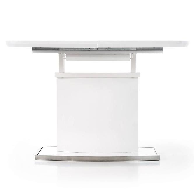 Stół rozkładany Federico 120/160x120cm Mdf/Stal – Biały