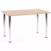 Stół Modex B) 120x68 Płyta/Stal – Dąb Sonoma 2szt