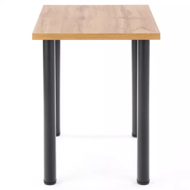 Stół Modex 2 A) 90x60 Płyta/Stal – Dąb Wotan,4