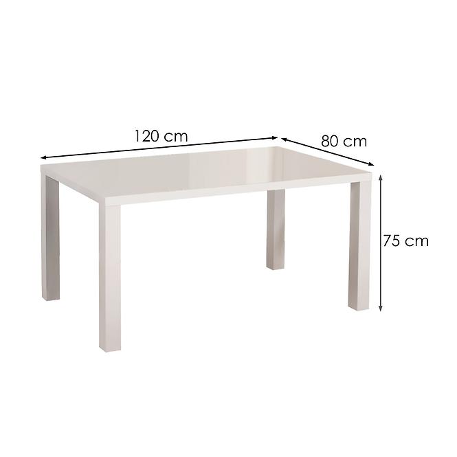 Stół Ronald A) 120x80 Mdf – Biały