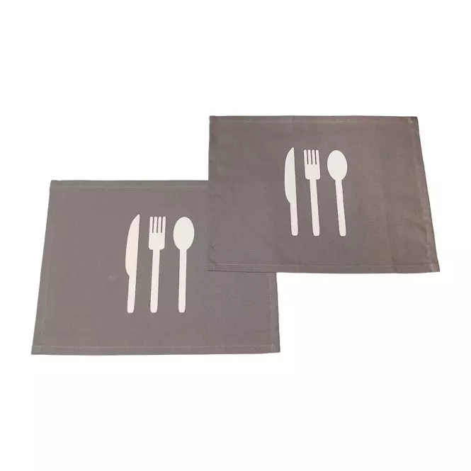 Podkładka MODERN szara 30x40 kpl. 2 szt