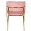 Krzesło Glamour różowe,5
