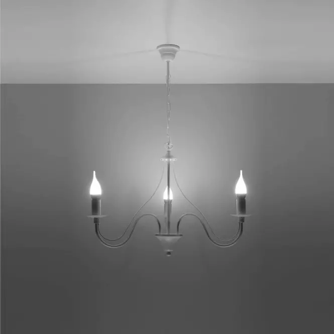 Lampa Minerwa 3 A-0213 biały,2