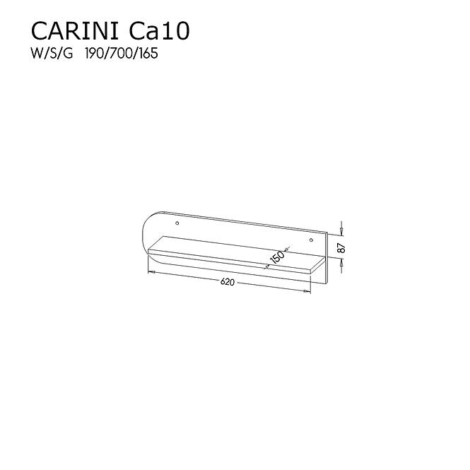 Półka Wisząca Carini CA10