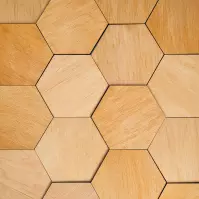 Panel Dekoracyjny Hexagon Dąb Jasny