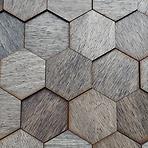 Panel Dekoracyjny Hexagon Dąb Ciemny 18 cm