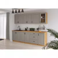 Kuchnia Stilo claygrey/artisan 260 bez blatu