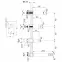 Bateria wannowa Sacramento SC2332BL 4-otworowa czarny,2