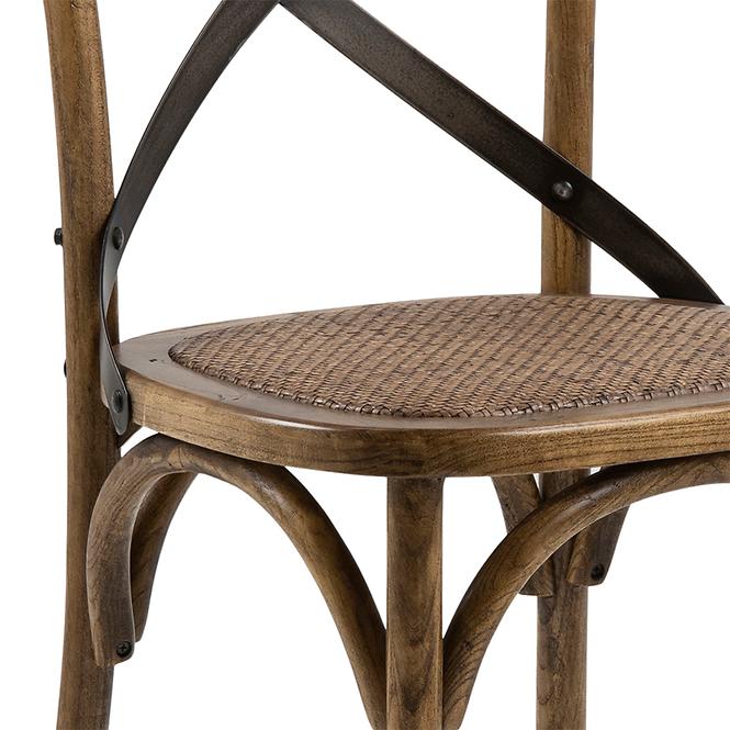 Krzesło Rustic Brązowe